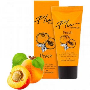 Plu Мягкий пилинг с персиком Facial Intensive Soft Peeling Gel [Peach]