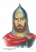 Невский А.Я. Портрет цветной, картон. А4