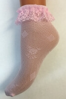 Носки детские эластик сеточка с "рюшками"