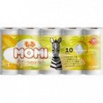 MOMI Туалетная бумага многослойная, 23+4 метра, 10 рулонов