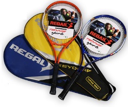 Набор для большого тенниса: тренировочная ракетка в чехле цвет: НА ВЫБОР