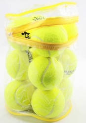 Набор теннисных мячей (12 шт) цвет: ЖЕЛТЫЙ
