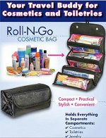 Косметичка Roll-n-Go. Очень удобна для хранения косметики