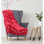 Плед   150х130 см, Серебряное копытце, 150 г/м?, 100% п/э