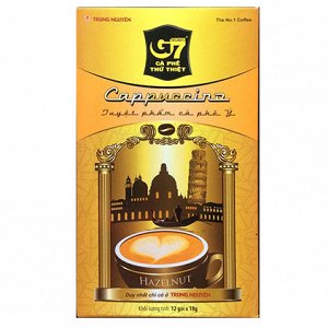 Натуральный растворимый кофе "Капучино Лесной орех" (Cappuccino Hazelnut)
