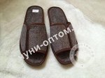 Тапочки мужские войлочные с открытым носом