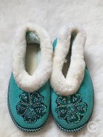 Чувяки женские из овчины