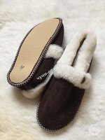 Бабуши женские из овчины