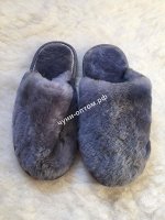 Тапочки женские из овчины меховые