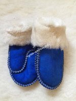 Варежки детские из овчины