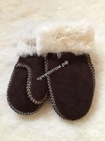 Варежки детские из овчины