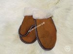 Варежки подростковые из овчины