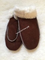 Варежки женские из овчины