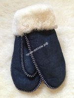 Варежки мужские из овчины