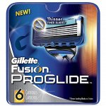 Кассеты Gillette Fusion ProGlide 6 шт (в наличии)