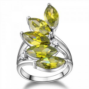 Кольцо с кристаллами Сваровски, арт. 47187