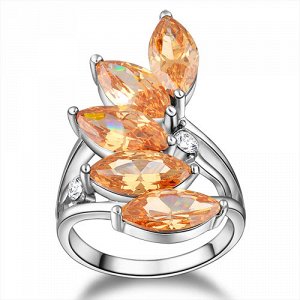 Кольцо с кристаллами Сваровски, арт. 47182