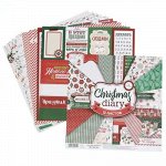 Набор бумаги для скрапбукинга&quot;Christmas diary&quot; 12 листов 30,5 х 30,5 см, 180 г/м, БОНУС 1445611