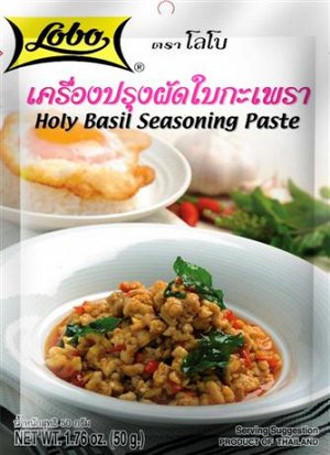 Паста для приготовления тайских блюд с базиликом
