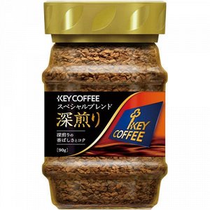 Кофе растворимый Key Coffee Instant Coffee Deep Roast 90гр ст/б 1/24