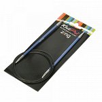 KNPR.47160 Knit Pro Спицы круговые Zing 4,5мм/100см, алюминий