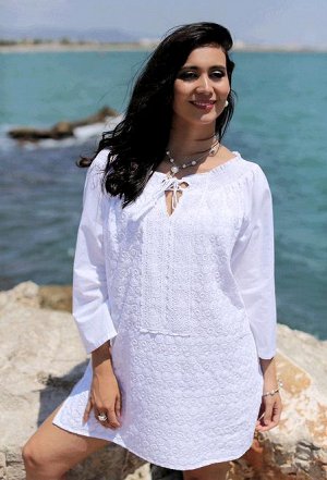 Туника 360 F-1c  Туника L,XL,2XL,3XL(4),
84 см, хлопок