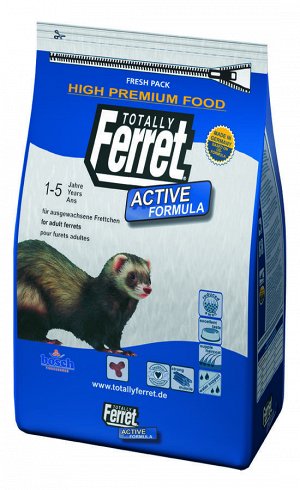 Totally Ferret Active сухой корм для хорьков 1,75 кг, шт