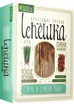 Хлебцы &quot;Lепёшка&quot; лук/семена льна