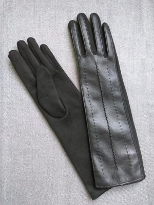 Комбинированные перчатки на флисе  S