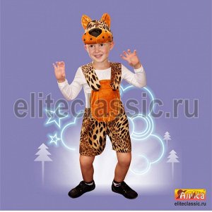 Леопард Маскарадный костюм подойдет для театральных постановок, детских утренников и Новогоднего праздника. В комплект входят маска с мордой леопарда и комбинезон.