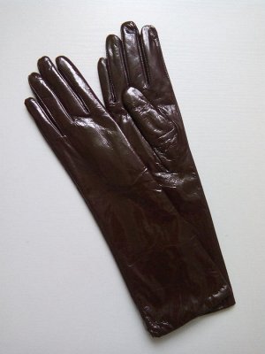 Натуральные лаковые перчатки