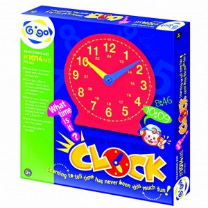 Конструктор Gigo "Standing magnetik teaching clock" (Гиго. Большие часы)