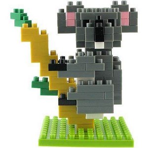 Мини-конструктор Nanoblock (Наноблок) "Коала", 150 элементов