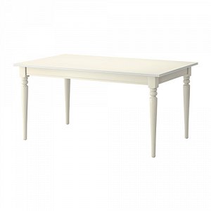 Стол ИНГАТОРП
Раздвижной стол, белый
Длина: 155 см
Макс длина: 215 см
Ширина: 87 см
Высота: 74 см