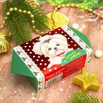 Полотенце махровое Collorista &quot;Символ года&quot; 30 х 30 см, 100% хлопок 450гр/м2