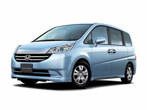 Ковры салонные 1+2 ряд Honda Stepwgn (2005-2009) правый руль