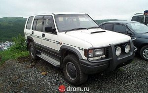 Ковры салона Isuzu Bighorn 3 двери (1991- 2002) правый руль