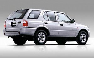 Ковры салона Isuzu Wizard (3 двери) (02.1999 - 08.2002) правый руль