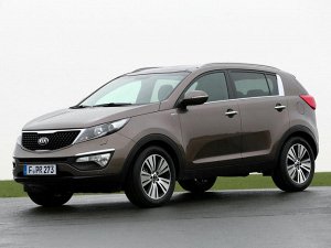 Ковры салонные Kia Sportage (2014-) левый руль