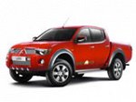 Только передние коврики. Ковры салонные Mitsubishi L200 (2007-2014) левый руль