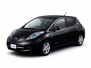 Коврики в салон 1 ряд (с воздуховодами) Nissan Leaf (2010-09.2017) правый руль