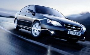 Ковры салонные Subaru Legacy/ B4 под АКПП (06.2003 - 04.2009) левый руль