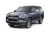 Ковры салонные Toyota 4Runner (2002 - 2009) левый руль