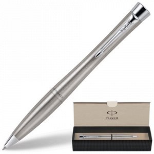 Ручка шариковая PARKER Urban Metro Metallic CT, корпус сереб