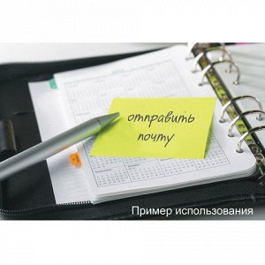 Блок самоклеящ. (стикер) POST-IT Basic 76х76 мм, 400 л., жел