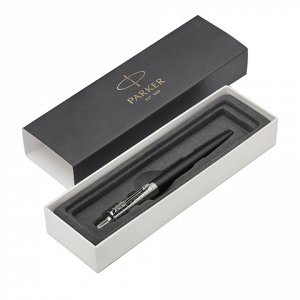 Ручка шариковая PARKER Jotter Bond Street Grid CT, корп.черн