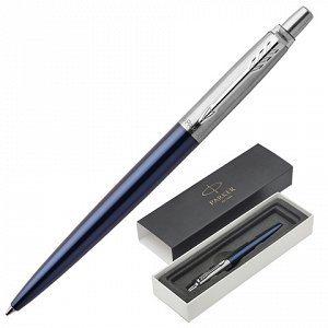 Ручка шариковая PARKER Jotter Royal CT, корпус синий металли