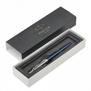 Ручка шариковая PARKER Jotter Royal CT, корпус синий металли