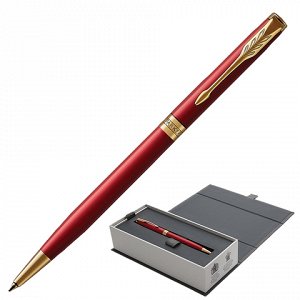 Ручка шариковая PARKER Sonnet Lacquer Slim GT, тонкий корп.к