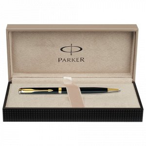 Ручка шариковая PARKER Sonnet Matte Black Slim GT корпус мат